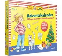 FRANZIS Mana draudzene Conni 67207 Adventes kalendārs, 24 vecumam piemēroti eksperimenti Ziemassvētku laikam, bērniem no 5 gadiem