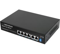 ENS105 6 portu poe 10/100 60w spinner komutators