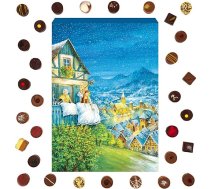 Hallingers Frau Holle Adventes kalendārs Šokolādes konfektes Dāvana, roku darbs bez alkohola no smalka kakao šokolādes (kaste) - Adventes kalendāra jaunumi un Adventes kalendāra pildījums Apsveicam ar Hanuku
