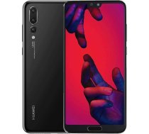 Huawei P20 Pro 128GB 6.1 in 40MP bez SIM kartes viedtālrunis melnā krāsā (atjaunots)