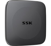 SSK 128GB portatīvais SSD līdz 500MB/s, ārējais cietvielu disks C tipa + USB A ātrais ārējais cietais disks