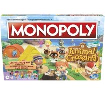 Hasbro spēļu galda spēle Monopoly: Animal Crossing New Horizons - no 8 gadiem - aizraujoša spēle 2 līdz 4 spēlētājiem