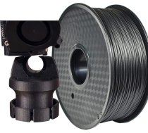 Priline Black oglekļa šķiedras polikarbonāta 3D printera pavediens 1kg 1.75mm izmēra precizitāte +/- 0.03mm 1.75mm oglekļa šķiedras polikarbonāts