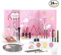 Aifanciey Beauty Advent kalendārs 2024 ar izsmalcinātu kosmētiku, 24 gabali, labākā dāvana skaistumkopšanas produkti meitenēm, sievietēm, pusaudžiem daudzveidīgai palutināšanai un stilīgam Adventes sezonas festivālam