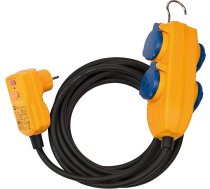 Brennenstuhl Schutzadapterleitung 5 m M kabelis H07RN-F3G1,5 ar RCD kontaktdakšu un barošanas bloku 1168720010 Fi