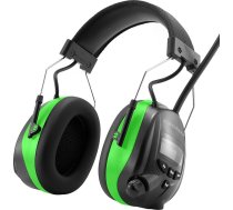 PROTEAR austiņas ar radio DAB/DAB+/FM/Bluetooth 5.3, trokšņu slāpēšanas bezvadu austiņas darbnīcai, dārzam/košanai, SNR 30 dB
