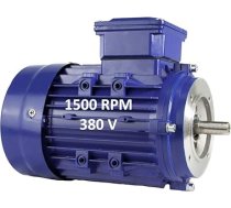 Trīsfāzu elektromotors 0,09 KW / 0,12 HP 220/380 V 1500 apgr./min B14 (atloks 80 mm) Izmērs 56 - ass 9 mm