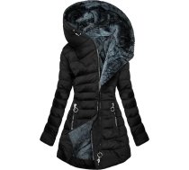 KOG ziemas jaka sieviešu dūnu jakas Silts ziemas mētelis kokvilnas dūnu mēteli vienkāršā apģērba sieviešu Duffle Coat modes sieviete Puffer jaka Retro Parka flīsa jakas Teddy jakas lielas izmēri S - 5XL