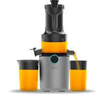 Cecotec Juice&Live 1500 Slim aukstā sulu spiede augļiem un dārzeņiem 200 W līdzstrāvas motors, 1 ātrums un reversa funkcija, 82 mm uzpildes atvērums, 55±5 apgr./min, vienkārša montāža un tīrīšana
