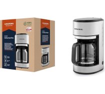 Grundig KM 5620 brīvstāvošs manuālais pilienveida kafijas automāts 1.25L 10 kafijas tasīšu melns, balts KM 5620, brīvstāvošs, pilienveida kafijas automāts, 1.25 L, malta kafija, 1000 W, melns, balts