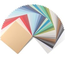 Florence Structure Paper Color Color Card 250 g - Kolekcijas iepakojums - 30,5 x 30,5 cm - Kartiņu izgatavošana - Materiāli skrapbookingam - Elegantiem ielūgumiem, dāvanu kastītēm un mākslas projektiem