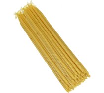 503 g (apmēram 100 gab.) rituālās sveces 100% bišu vaska garums: 19 cm - baznīcas sveces roku darbs Grieķija - rituālās sveces - altāra dzeltenās bišu vaska sveces 36266