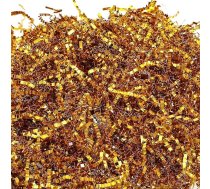 Dimeho Dāvanu pildīšanas materiāls Videi draudzīgs, 100 g sasmalcināta papīra pildviela Double Gold Crinkle papīra zāle dāvanu kastēm Halloween Lieldienu grozi Dāvanu iesaiņošanas grozu aizpildīšana kāzas