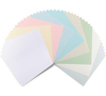 Florence Color Color Card Pastel 250 g - lina struktūra - 30,5 x 30,5 cm - Kartiņu izgatavošanai - Materiāli skrapbookingam - Izturīgi pret plīsumiem - Izgrezno ielūgumus, dāvanu kastītes un mākslas projektus