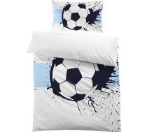 MUSOLEI Bērnu futbola sega 90 cm vienvietīgai gultai pusaudži 135 x 200 cm Poliesters 3D druka 1 gultas veļas komplekts 1 spilvendrāna 50 x 75 cm