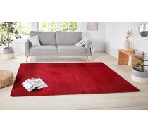 Hanse Home Nasty paklājs - dzīvojamās istabas paklājs, pūkains, ar īsu pūru, vienkrāsains, ēdamistabai, viesistabai, bērnu istabai, gaitenim, guļamistabai, virtuvei - sarkans, 200 x 300 cm