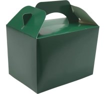 Lotus 20 x Kids 20 x Kids Plain Pārtikas ēdiens Puse kastes Pikniks Dzimšanas diena Kāzu bērnu svētki Halovīni Trick Treat Box Forest Green