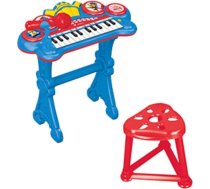 Lexibook, Paw Patrol K707PA Elektroniskā klaviatūra ar sēdekli, mikrofonu, MP3 atskaņotāju, skaņas efektiem, demonstrācijas mūzikas gabaliņiem, zilā/arkanā krāsā