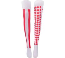 Glamour Girlz dāmu kostīms puse deju tērps Halloween Ziemassvētku Legwear Zeķbikses zeķbikses Tvaika panka zeķubikses Zeķbikses izmērs 6-13 Klauns Joker Jester