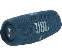 JBL CHARGE 5 pārnēsājamais Bluetooth skaļrunis ar IP67 aizsardzību pret ūdeni un USB uzlādes portu - zils