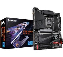 GIGABYTE Z790 AORUS Elite AX (LGA 1700/ Intel Z790/ ATX/ DDR5/ Quad M.2/ PCIe 5.0/ USB 3.2 Gen2X2 Type-C/ Intel WiFi 6E/ 2.5GbE LAN/ Q-Flash Plus/PCIe EZ-Latch) / Gaming Mother. Plate