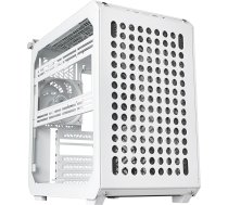 Cooler Master Qube 500 Flatpack - ATX PC korpuss, pilnībā modulārs - ietver 1x 120 mm SF ventilatoru un vertikālu grafiskās kartes turētāju, atbalsta EATX pamatplati un 2 x 280 mm radiatorus - balts