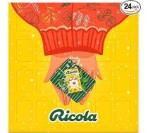 Ricola Adventes kalendārs 2024, 24 durvis ar dažādu Šveices garšaugu saldumu šķirņu maisījumu, ar un bez saldinātājiem, 1 x 360 g