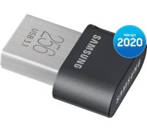 Flash atmiņas disks fit plus usb3.1 256 gb pelēks muf-256ab/ap