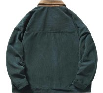 SRZYMJ Parka Vīriešu ziemas bieza flīsa odere Ziemas mētelis Parka pārejas jaka Viegla brīvā laika jaka Sportiska āra jaka Funkcionāla jaka Softshell jaka Sviedru jaka Stepēts jaka Fleece jaka