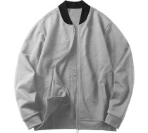 SRZYMJ Coat Vīriešu ādas jaka Vīriešu pārejas jaka ar kapuci Āra jaka XXXL Softshell jaka Black Quilted Vest Viegla funkcionāla jaka Parka Ziemas mētelis Īsa sporta jaka Elpojošs
