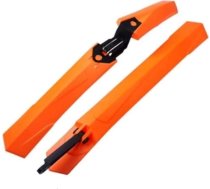 LIANYG velosipēdu dubļu sargs, kas sastāv no 2 velosipēdu kalnu velosipēdu dubļu sargiem priekšējiem aizmugurējiem dubļu sargiem MTB ceļa velosipēda spārnam 346 (krāsa: oranža)