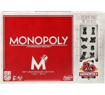 Monopols Hasbro 80. Jahrestag (angļu valodā) [UK Import]