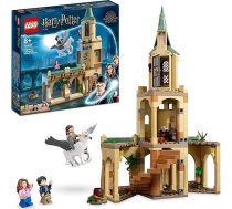 LEGO 76401 Harry Potter Hogwarts: Siriusa glābšanas komplekts no Azkabānas cietuma ar Harija un Hermionas minifigūriņām, pils paplašinājums ar Hippo gripa dzīvnieku figūriņu