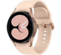 Samsung Galaxy Watch4 BT apaļš Bluetooth viedpulkstenis, Wear OS, fitnesa pulkstenis, fitnesa sekotājs, 40 mm, rozā zelta (ES versija) S/M