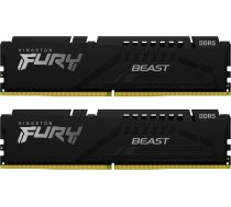 Atmiņa ddr5 fury beast black 64gb(2*32gb)/5200 cl36 expo