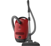 Miele Classic C1 Powerline - putekļsūcējs ar maisiņu, universālo grīdas uzgali, ērtu teleskopisko cauruli un lielu darbības rādiusu - 800 W, 4500 ml, 27,9 x 46,3 x 22,1 cm, mango sarkans