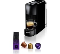 Krups Nespresso XN1108 Essenza Mini kafijas kapsulu automāts, 1260 W, melns, 0,6 litri