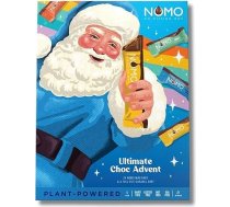 NOMO Mini batoniņu adventes kalendārs 2024-320 g - Ziemassvētki bez alergēniem - nesatur laktozi, glutēnu, riekstus, olas, olu - sertificēts Rainforest Alliance - 100% vegāns