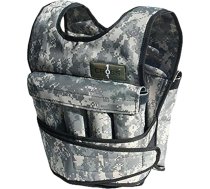 CROSS101 Camo Svara veste bez plecu spilventiņa