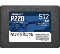 512gb p220 550/500mb/s sata iii 2,5" ssd disks