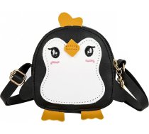 MEZHEN Penguin plecu soma rokassoma Penguin Bag karikatūra Crossbody Bag meitenes somas Ziemassvētku ķēdes soma Bag ziemas maku bērniem