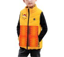 Upgrade Elektriskā apsildāmā veste bērniem Apsildāmā veste Bērnu elektriskā apsildāmā ziemas jaka USB apsildāmā bērnu jaka, inteliģentā apsildāmā jaka, elektriskā ķermeņa sildītāja veste