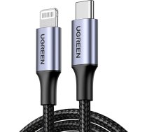 Kabelis iPhone Lightning - USB-C 2.0 MFi 1 m - pelēks