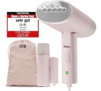 LEBENLANG tvaicētājs ceļojumu tvaicētājs Compact Foldable & Includes Travel Set I Tvaika gludeklis tvaika gludināšanai brīvdienās I Mini apģērbu tvaicētājs Hand Travel Steamer Handheld Steam Iron Portable