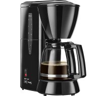 Melitta 720-1 Vienvietīga kafijas filtru mašīna 5 M, stikla tējkannas draugs, pilienu aizbāzni, automātiskā izslēgšanās melns