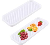 2 x silikona izlietnes Caddy virtuves izlietnes paplātes ziepju sūkļu turētājs virtuves izlietnes vannas istabas paplātes virtuves izlietnes piederumi vannas istabas paplātes organizators ziepju trauki