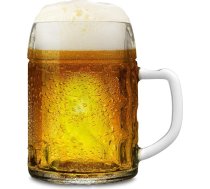 Stölzle Lausitz Kaiser alus krūzes / 6 alus krūžu komplekts 0,5 litra / Izturīgas alus krūzes / Alus glāzes 0,5 litra no sodas kaļķa stikla / Alus krūze 0,5 litra, kas mazgājama trauku mazgājamā mašīnā