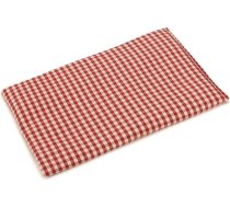 Vīnogu sēklu spilvens, 30 x 20 cm, organiskais audums, sarkans/balts, kā siltuma spilvens un aukstuma spilvens, graudu spilvens mikroviļņu krāsnij un cepeškrāsnī (30 x 20 cm)