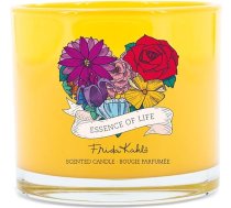 Mazā aromātiskā svece stiklā | Dzīvības esence | Dāvana sievietēm | Aromātiskā svece Augļu smarža | Sveces ilgs degšanas laiks (30 h) | Sojas vaska aromātiskā svece