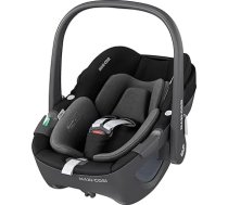 Maxi-Cosi Pebble 360 i-Size bērnu autokrēsliņš, rotējošs, 360 grādu augstuma, 0-15 mēnešu (40-83 cm), rotācija ar vienu, ClimaFlow, Easy-In siksna, G-CELL sānu trieciena aizsardzība, Essential Black